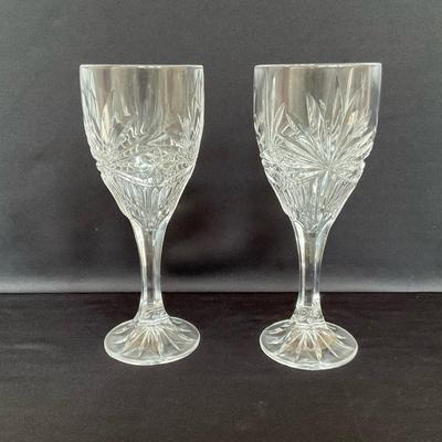 Shannon Crystal Godinger Goblet Pair