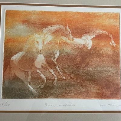Sale Photo Thumbnail #10: Seriolithograph print - Spirit 3 by Gary Benfield