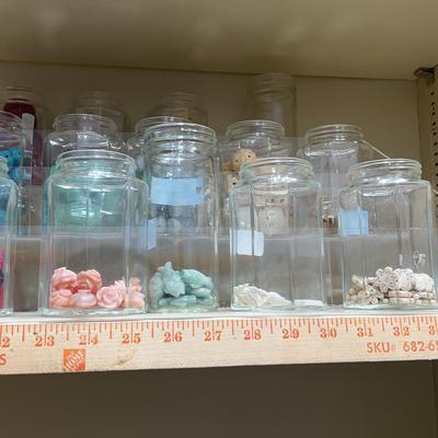 assortment of stones/accessories