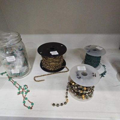 Gemstone Chains On Spool