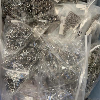 assortment of charms/craft accessories (mystery lot)