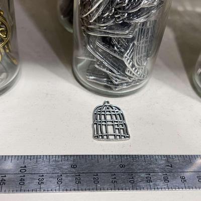 assortment of beads/charms
