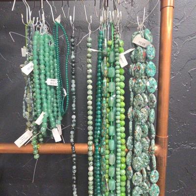 Assortment Of Green Stones