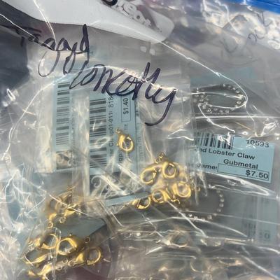 assortment of accessories and craft supplies (mystery lot)