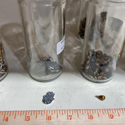 assortment of beads/charms