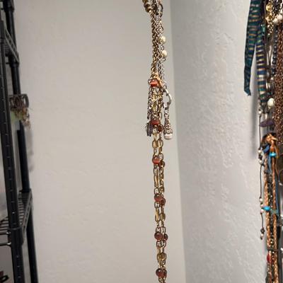 assortment of bracelets/necklaces