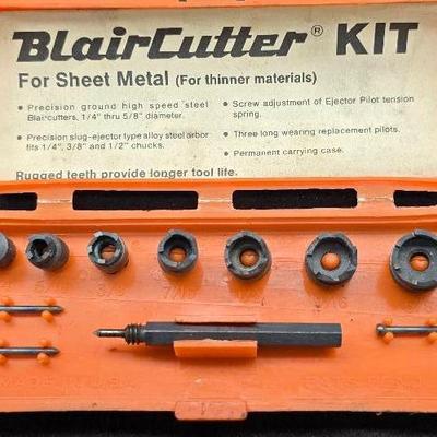 Blair Sheet Metal Hole Cutter Kit