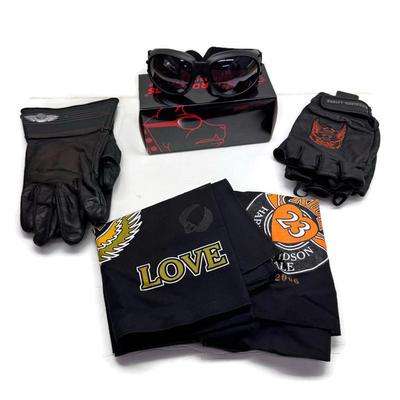 Harley-Davidson Motorcycle Riding Gear Lot 