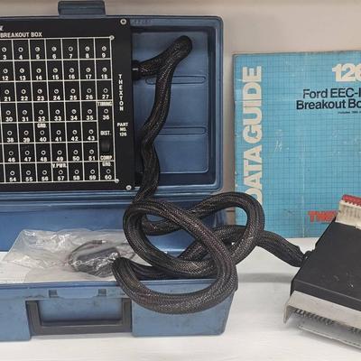 Vintage Thexton Ford EEC-IV System Electronic Control Assembly Breakout Box (Part No. 126) in origin