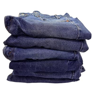 6 Pairs Of Vintage Levi’s 517 Bootcut Jeans Men’s W36 L30 Blue Denim Jeans