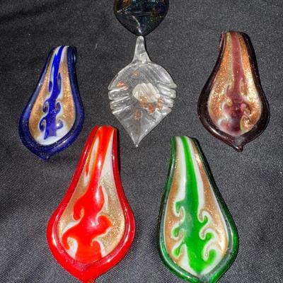 Venetian Glass Pendants #3