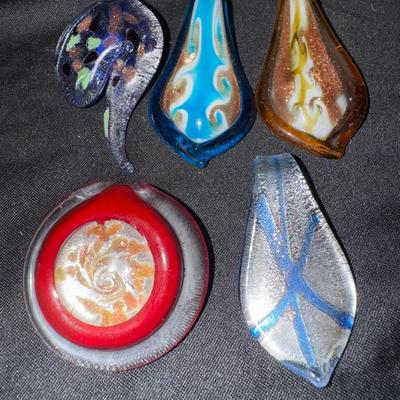 Venetian Glass Pendants #2