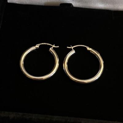 14K Hoops
