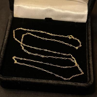 14K Linked Chain