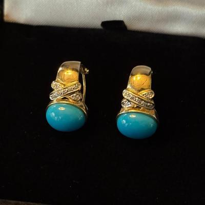 14K and Blue Stones