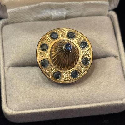 Unique Vintage 14K Ring