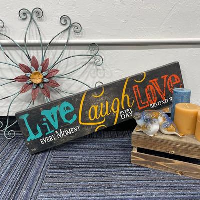 Live Laugh Love Decor