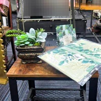 Side Table and Tons of Decor