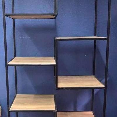 Jeweled Candle Holders with Modern Style Shelf