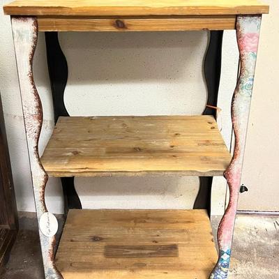 “Cape Craftsman” Rustic Wooden Shelf