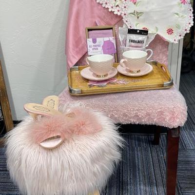 Pretty in Pink Fuzzy Decor