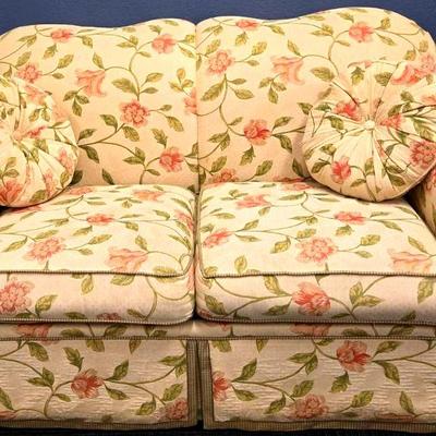 Vintage Floral Sofa