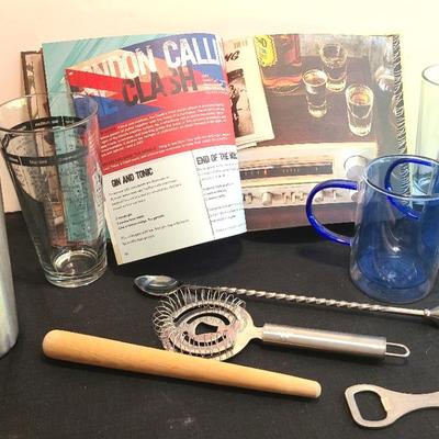"Booze & Vinyl" (Cocktail Recipes Paired With Albums), Bar Tools