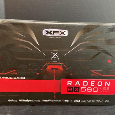 XFX Graphics Card (Radeon RX 560 4GB GDDR5)
