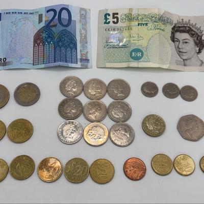 British Coins and Currency