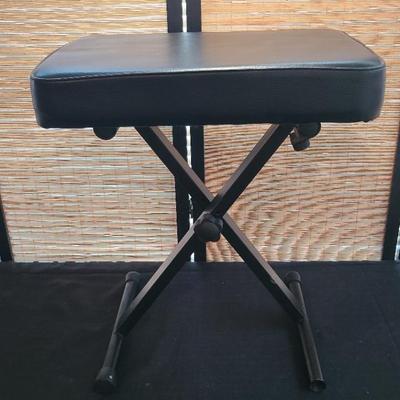 Folding Padded Keyboard Bench