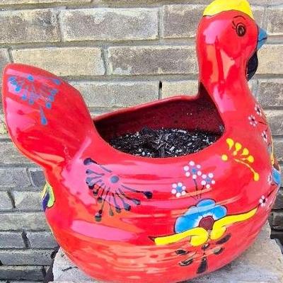 Talavera Pottery Rooster Pot 