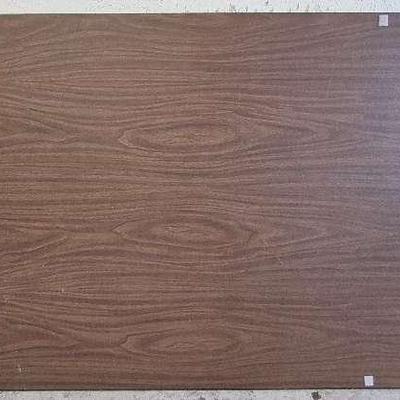 Rectangular Faux Wood Folding Table 