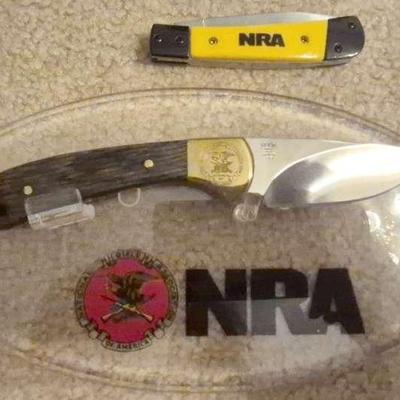 NRA Knives And Holder 