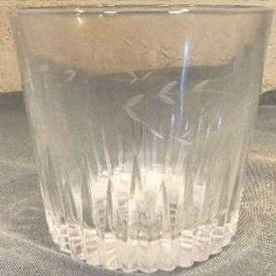 Princess House Ice Holder with Set of 4 Glasses and More