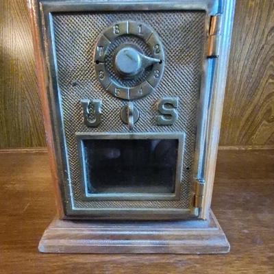 Vintage U. S.Post Office Box Door Bank 