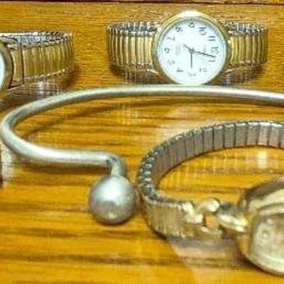 Timex Watch Assortment, Table Bag Hanger 