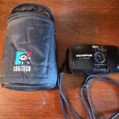 Olympus Stylus 35 MM MJUI Camera With Case
