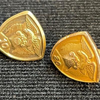 10k Gold Western Electric Pins
