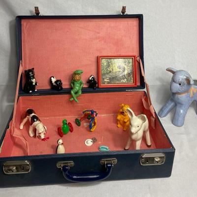 Vintage Pixie Elf & Other Animal Figurines