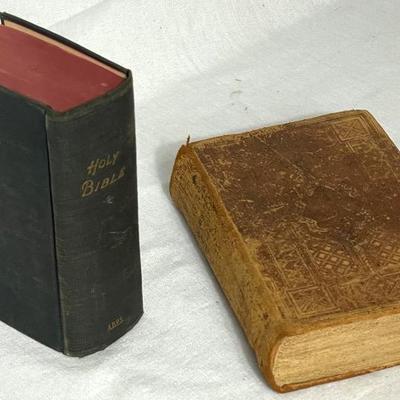 Antique Holy Bibles - incl. 1870 Rare Find….