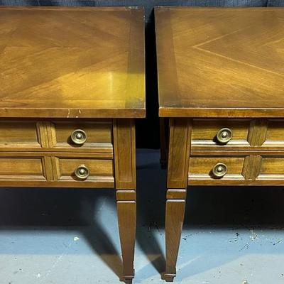 Bassett Furniture MCM End Tables