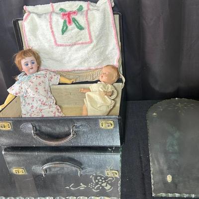 Vintage Etched Mirrors, Dolls & More!