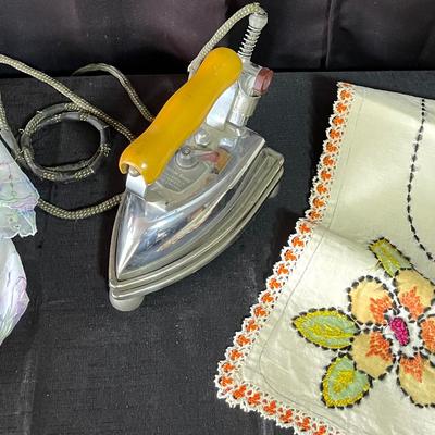Vintage American Beauty Iron, Lace & More!