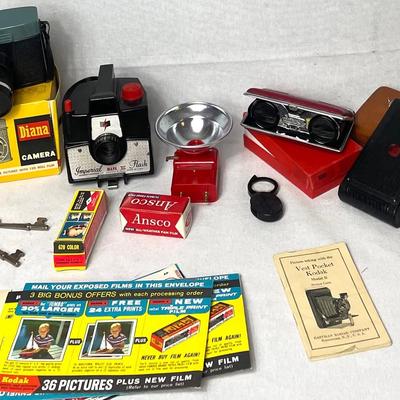 Vintage Rare Imperial Flash Camera, Film & More!