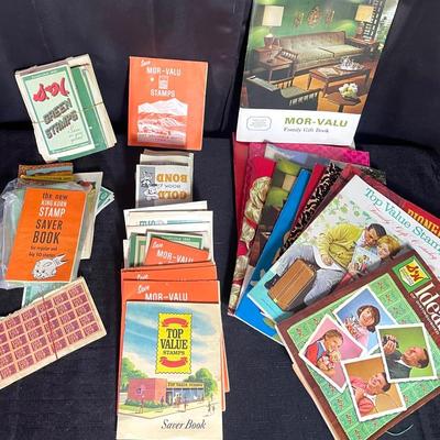 Vintage Green Stamp Books!