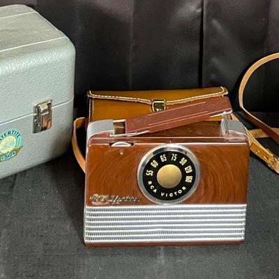 Vintage RCA Victor Portable Radio & Other Vintage! 