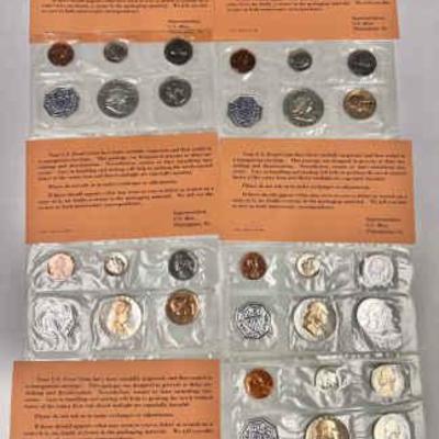 De295 1963 proof cent set 5