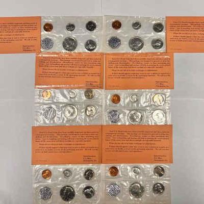 De314 1964 proof cent set 7