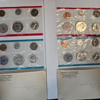 De275 1963 u s. uncirculated coin set lot #2