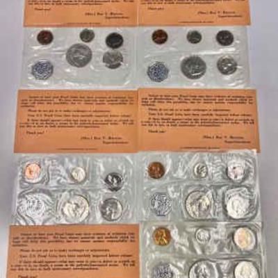 De304 1961 proof cent set 1